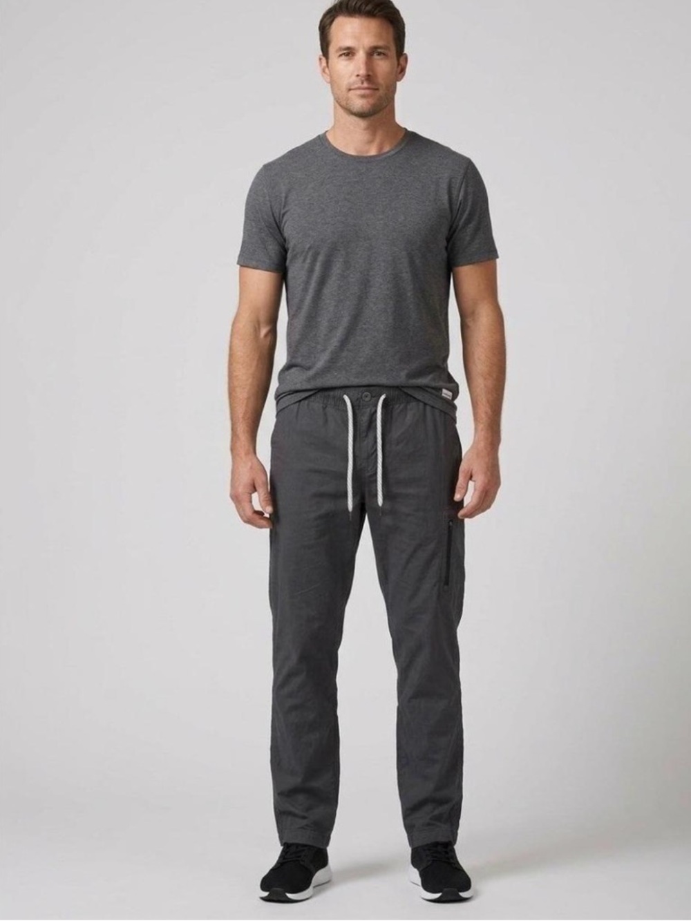 Vuori‎ Ripstop Climber Pants Mens Medium Charcoal Grey Stretch Outdoor Trousers